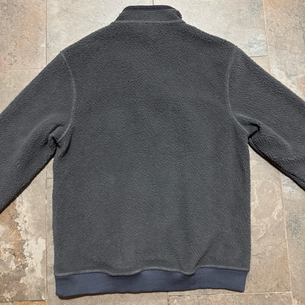Patagonia Shearling Button Pullover. Dark Gray. M… - image 8